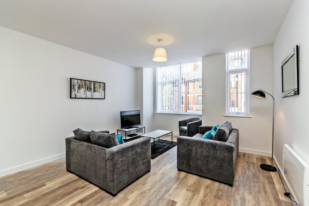 2 Bedroom (4 Beds), 2 Bathroom Apartment – Chester, Cheshire, England, UK