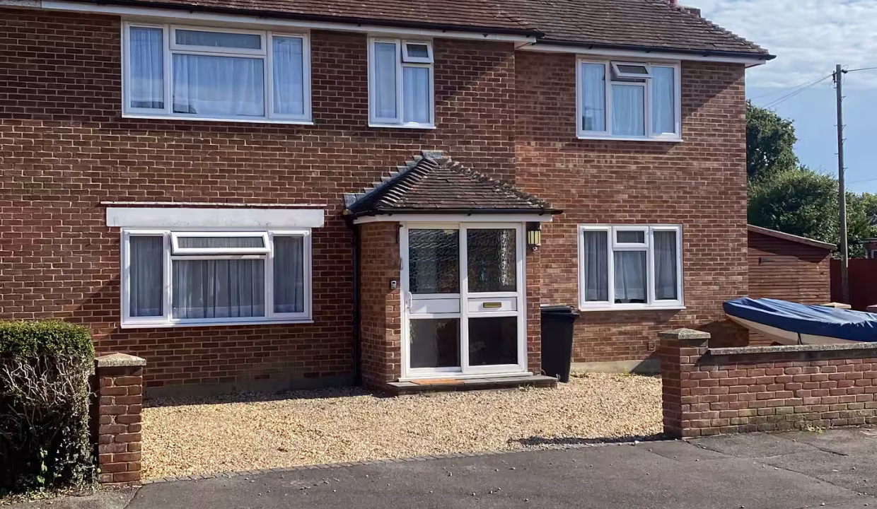 Front of the house